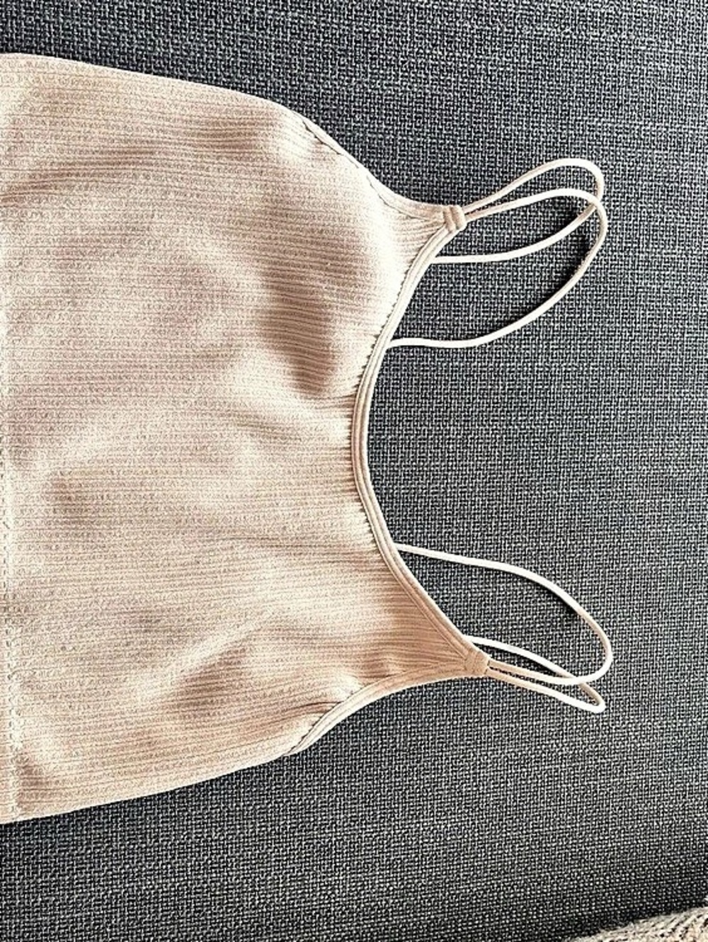 Beige tank top Like New
